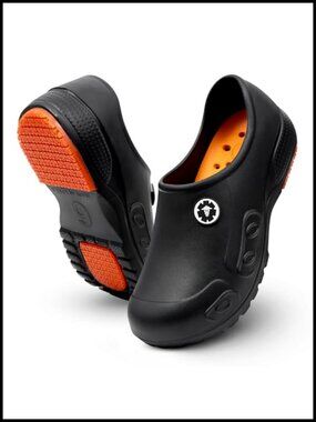 Slip-Resistant Work Shoes Nursing Chef Clogs EVA Rubber Unisex